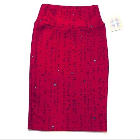 LuLaRoe Cassie Pencil Skirt Pink XS - Picture 1 of 2